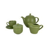 Tea Set OF 17pc. TS1 -Matte Light Green