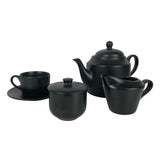 Tea Set OF 17pc. TS1 - MATTE BLACK