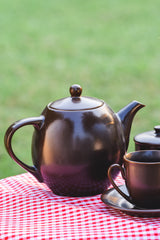 Tea Set OF 17pc. TS1 - MATTE DARK BROWN