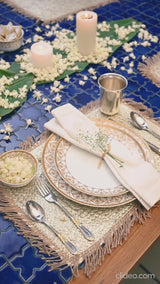 Golden Glory Dinner Set 33 Pcs