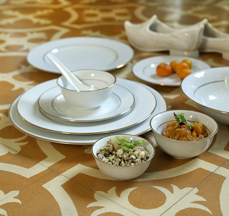 16226 GL - 33 PC. DINNER SET (RIM SHAPE)